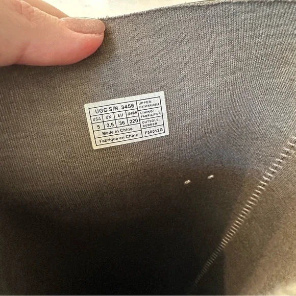 Ugg Madelynn Lace Up Rubber Rain Boots size 5 - Picture 9 of 10